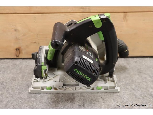 Festool ts invalcirkelzaag 55 rebq-plus, 1200w incl. opbergkoffer - afbeelding 4 van  10