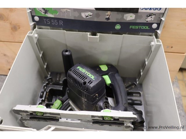 Festool ts invalcirkelzaag 55 rebq-plus, 1200w incl. opbergkoffer - afbeelding 10 van  10