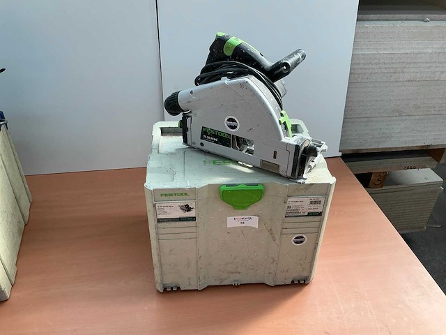 Festool ts55 rebo in systainer cirkelzaagmachine - afbeelding 1 van  2