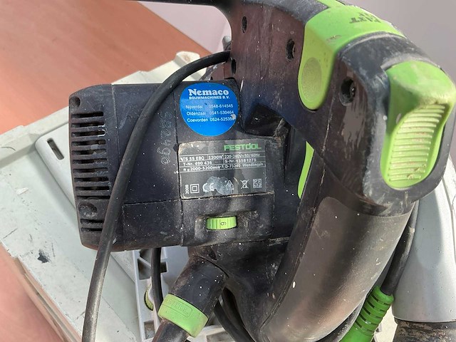 Festool ts55 rebo in systainer cirkelzaagmachine - afbeelding 3 van  3