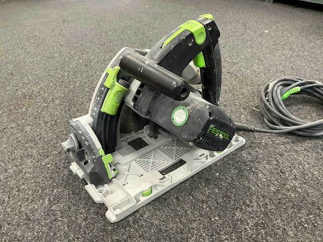 Festool ts55febq cirkelzaagmachine - afbeelding 1 van  6