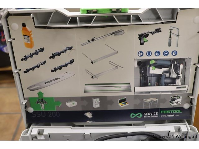 Festool univers zwaardzaag ssu 200 eb, 1600w incl. opbergkoffer - afbeelding 3 van  11