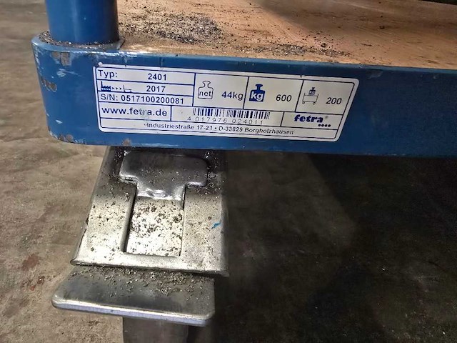 Fetra - 2401 - tafel wagen - afbeelding 4 van  4