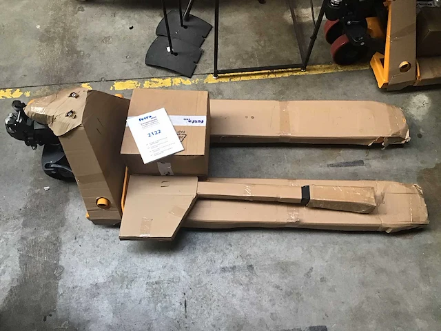 Fetra 2122 hand hydraulische palletwagen met weegschaal 2026 | nieuw - afbeelding 3 van  4