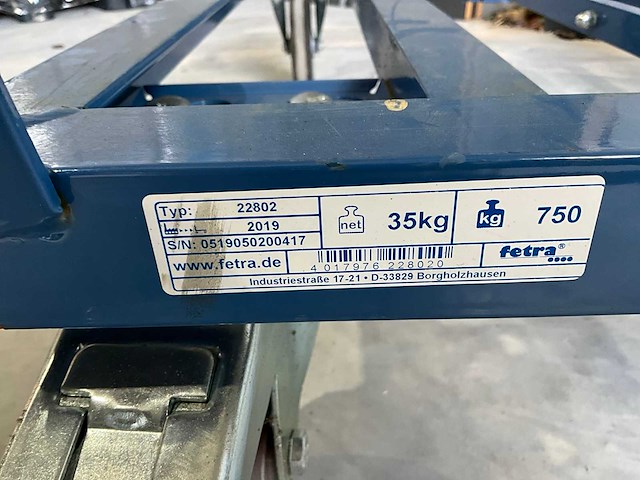 Fetra 22802 plateauwagen - afbeelding 9 van  9