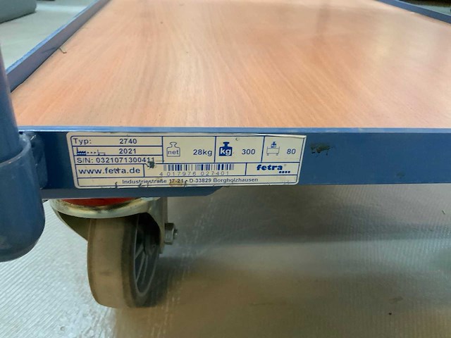 Fetra 2740 magazijnwagen - afbeelding 6 van  6