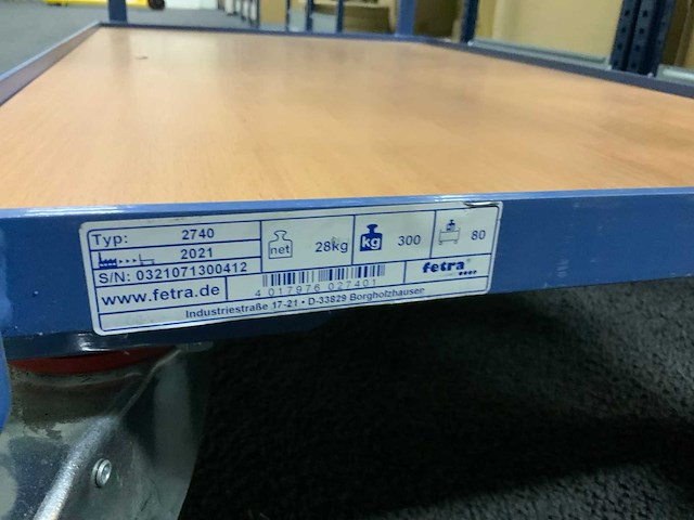 Fetra 2740 magazijnwagen - afbeelding 5 van  5