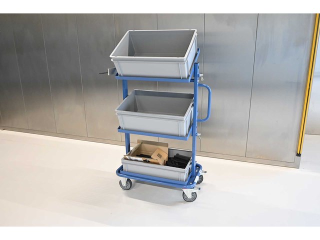 Fetra 32912 3-delige werkplaatswagen met kantelbare niveaus - afbeelding 1 van  6