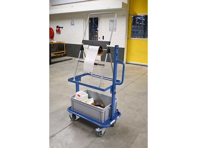 Fetra 32912 magazijnwagen inclusief afrolsysteem - afbeelding 2 van  4