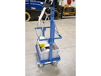 Fetra 32912 magazijnwagen inclusief afrolsysteem - afbeelding 3 van  4