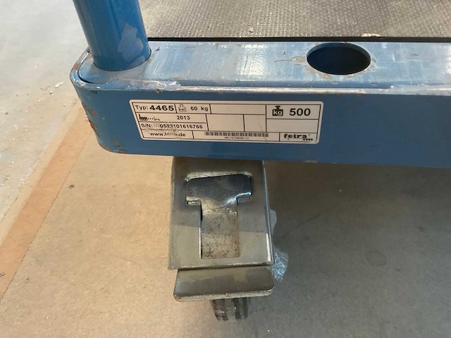 Fetra 4465 plateauwagen - afbeelding 4 van  5