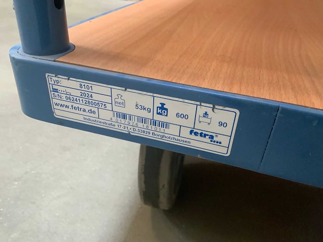 Fetra 8101 magazijnwagen - afbeelding 3 van  4