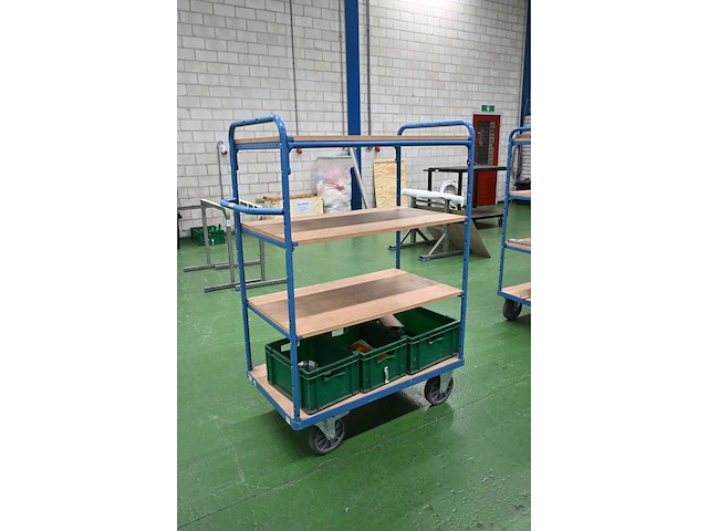 Fetra 8201 4-delige magazijnwagen - afbeelding 3 van  4
