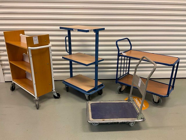 Fetra etagewagen (3x) - afbeelding 1 van  13