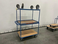 Fetra plateauwagen 1200x710x900mm (2x) - afbeelding 1 van  7