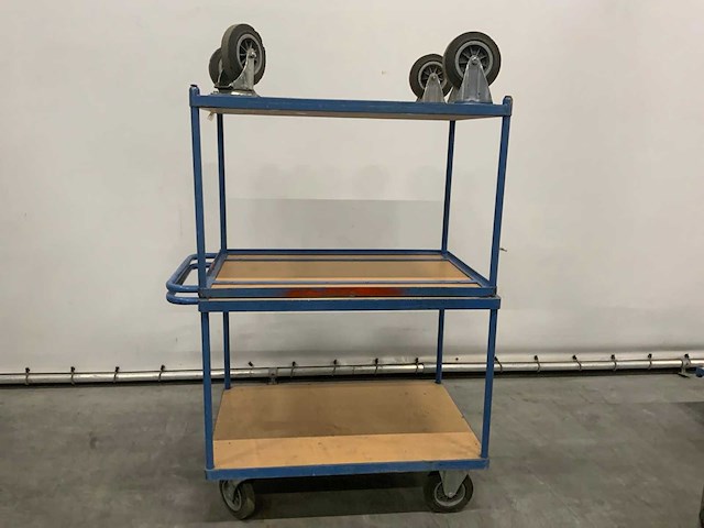 Fetra plateauwagen 1200x710x900mm (2x) - afbeelding 2 van  7