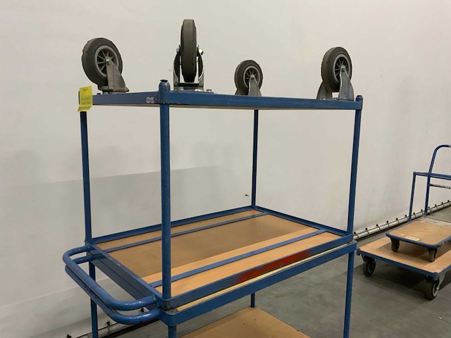 Fetra plateauwagen 1200x710x900mm (2x) - afbeelding 4 van  7