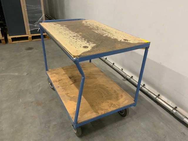 Fetra plateauwagen 1200x710x900mm - afbeelding 3 van  4