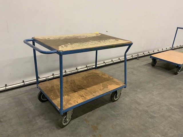 Fetra plateauwagen 1200x710x900mm - afbeelding 1 van  6