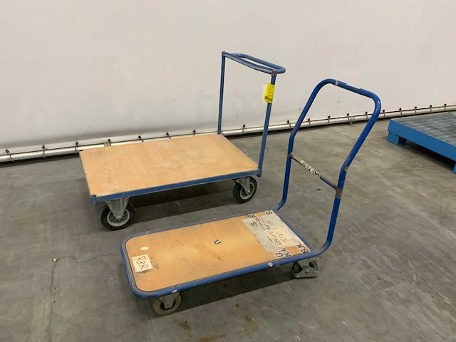 Fetra plateauwagen (2x) - afbeelding 1 van  7