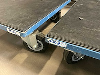 Fetra stalen hondjes 50x50cm (2x) - afbeelding 3 van  3