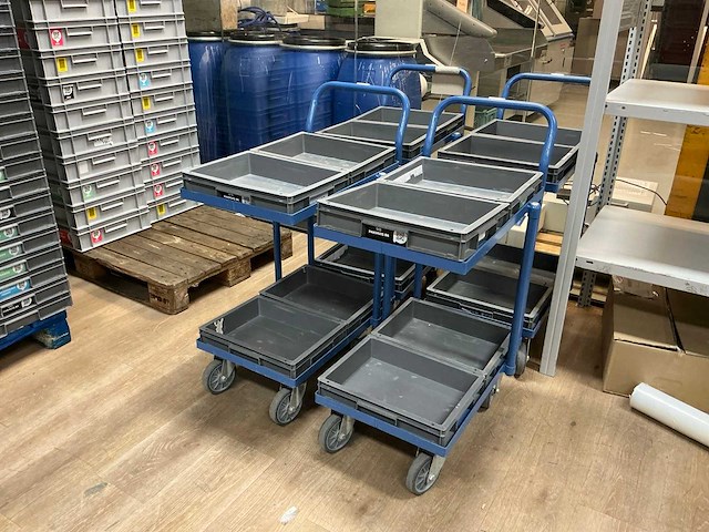 Fetra transportkar (4x) - afbeelding 1 van  5