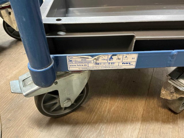Fetra transportkar (4x) - afbeelding 5 van  5