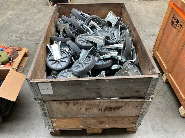 Fetra transportwagen wielen - afbeelding 1 van  3