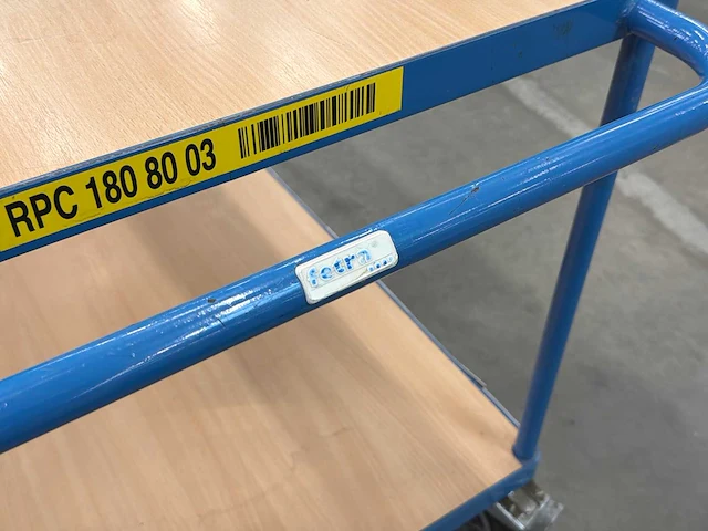 Fetra verrijdbare magazijnkar - afbeelding 2 van  4