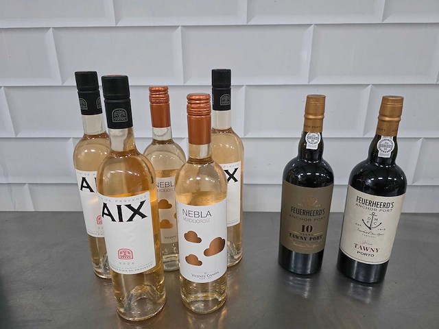 Feuerheerd’s / aix, etc. port en wijn (7x) - afbeelding 1 van  5