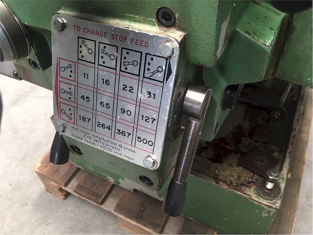 Fexac - ue - universele freesmachine - afbeelding 6 van  11
