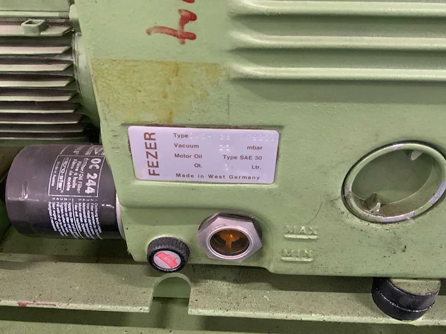 Fezer 040-138 vacuümpomp - afbeelding 4 van  5