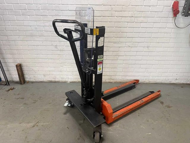 Ffg ahlen - ph 800 s - hand hydraulische palletwagen - afbeelding 1 van  5