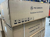 Fg design elektrische kookplaat met afzuiging - afbeelding 6 van  10