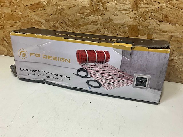 Fg elektrische vloerverwarming 675w - afbeelding 1 van  3