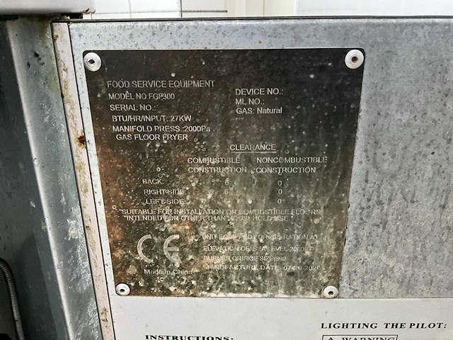 Fgf300 friteuse - afbeelding 5 van  6