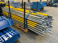 Fgl ki-5002ce glaskratten stelling frame inclusief glashouders (10x) - afbeelding 3 van  15