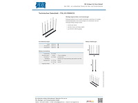 Fgl ki-5002ce glaskratten stelling frame inclusief glashouders (20x) - afbeelding 6 van  15