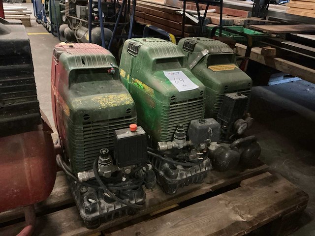 Fiac airmec ecu olievrije zuigercompressor (3x) - afbeelding 1 van  7