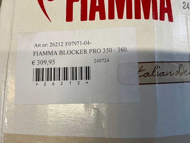 Fiamma blocker pro voorwand - afbeelding 3 van  3