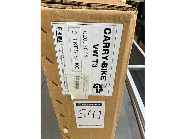 Fiamma carry-bike vw t3 fietsendrager - afbeelding 3 van  3