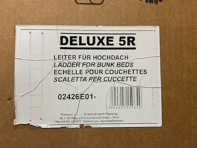 Fiamma deluxe 5 r ladder - afbeelding 3 van  4