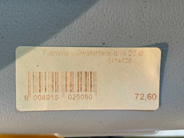 Fiamma roll-tank 23 vuilwatertank - afbeelding 6 van  6