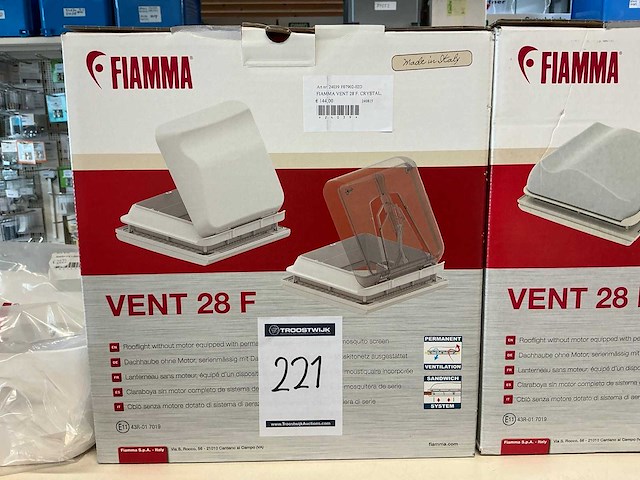 Fiamma vent 28 f dakluik (2x) - afbeelding 2 van  6