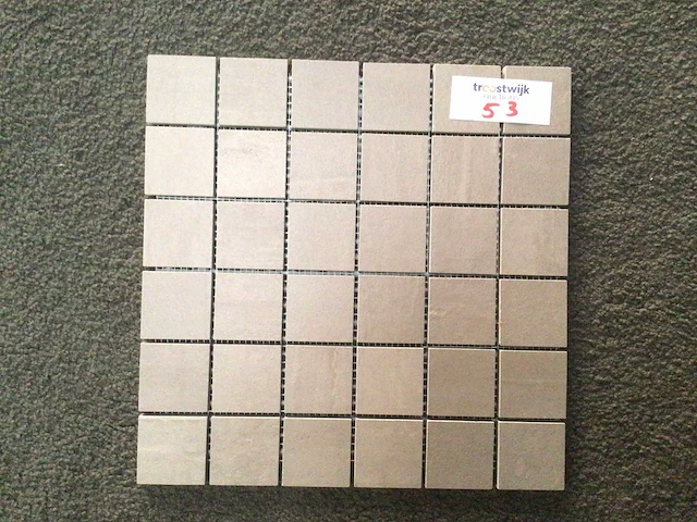 Fiandre fahrenheit heat mat mozaïektegel 30x30 cm 3,78 m² - afbeelding 1 van  5