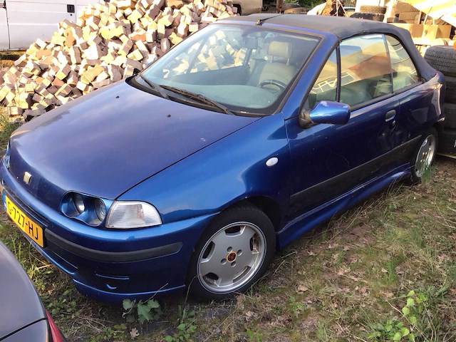 Fiat - 2000 - punto cabrio - 1.2-16v 85 elx - personenauto - afbeelding 1 van  37