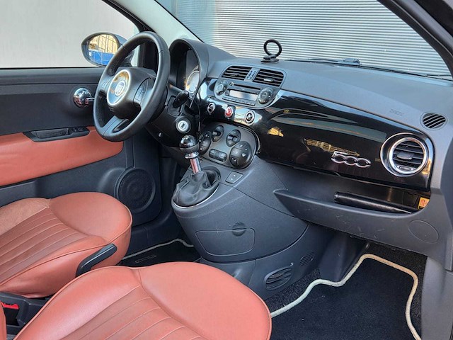 Fiat - 2008 - 500 - 1.4-16v pop - t-988-np - afbeelding 13 van  22