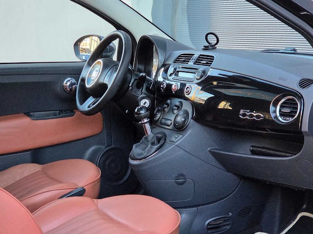 Fiat - 2008 - 500 - 1.4-16v pop - t-988-np - afbeelding 11 van  22