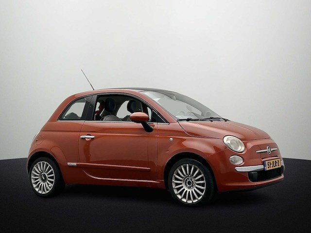 Fiat - 2009 - 500 - 1.2 lounge - personenauto - afbeelding 2 van  12