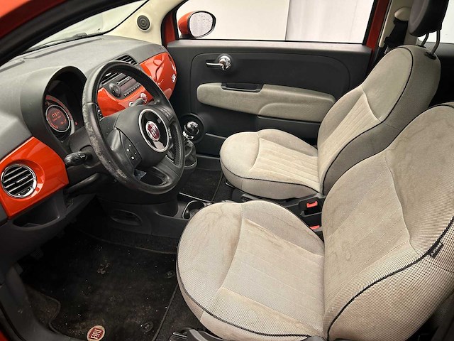 Fiat - 2009 - 500 - 1.2 lounge - personenauto - afbeelding 3 van  12